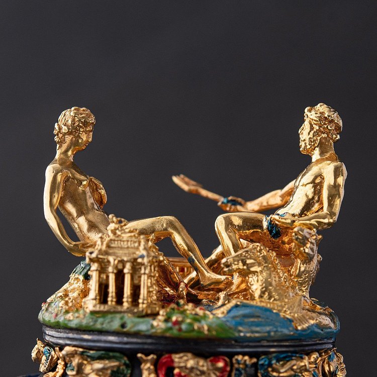 Срібна фігура ручної роботи "Сальєра" Бенвенуто Челліні 23157ф від ювелірного магазину Онікс - 2