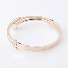 Золотий браслет "Цвях" з фіанітами б02768 от ювелирного магазина Оникс - 1