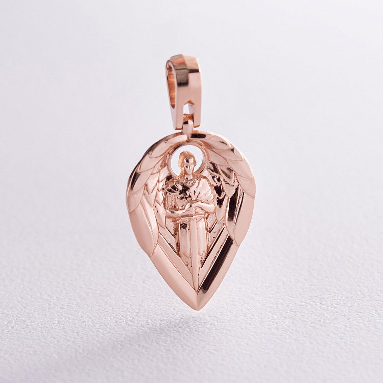 Кулон "Ангел Хранитель" у червоному золоті 132702400 від ювелірного магазину Онікс
