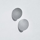 Срібні сережки "Великі комети" матові 122493 от ювелирного магазина Оникс - 11