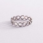 Серебряное кольцо "Бесконечность" 3946 от ювелирного магазина Оникс