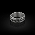 Серебряное кольцо "С принтом шин" 112688 от ювелирного магазина Оникс