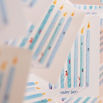 Листівка до Вашого подарунку "Happy Day!" №6