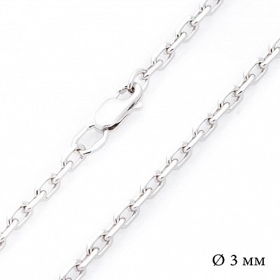 Серебряная цепочка Якорное плетение б010233