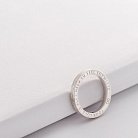 Серебряное кольцо с надписью yourloveisall от ювелирного магазина Оникс - 2
