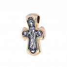 Срібний православний хрест "Деісус. Божа Матір" Нікопея " 132442 от ювелирного магазина Оникс - 2