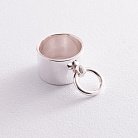 Широкое серебряное кольцо БДСМ 112648 от ювелирного магазина Оникс - 10