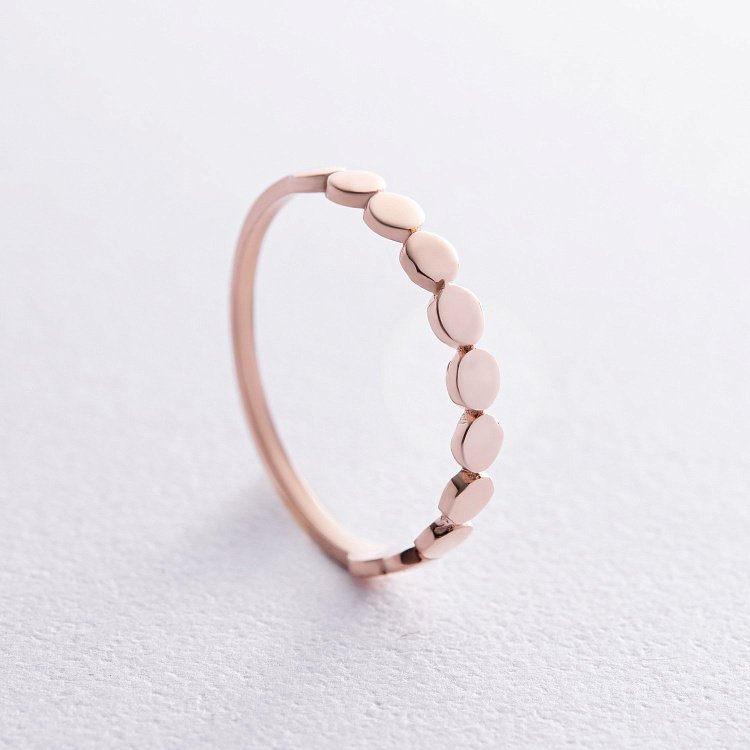 Каблучка "Клер" у червоному золоті к07446 від ювелірного магазину Онікс - 2