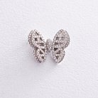 Золота підвіска "Метелик" з діамантами пкит326 от ювелирного магазина Оникс