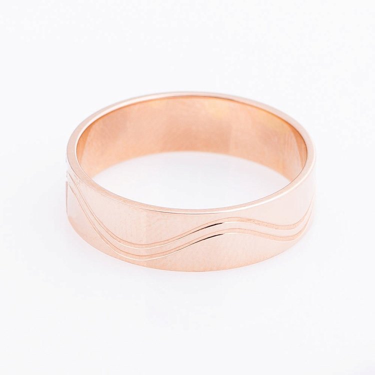 Обручальное кольцо обр000270 от ювелирного магазина Оникс - 2