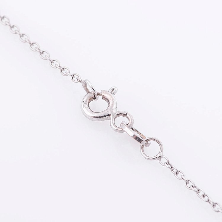 Золоте кольє з перлами і сапфірами колм0051 від ювелірного магазину Онікс - 2