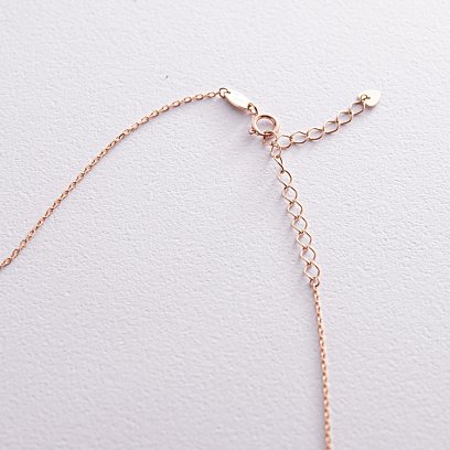 Кольє "Булава" у червоному золоті кол02238 №5