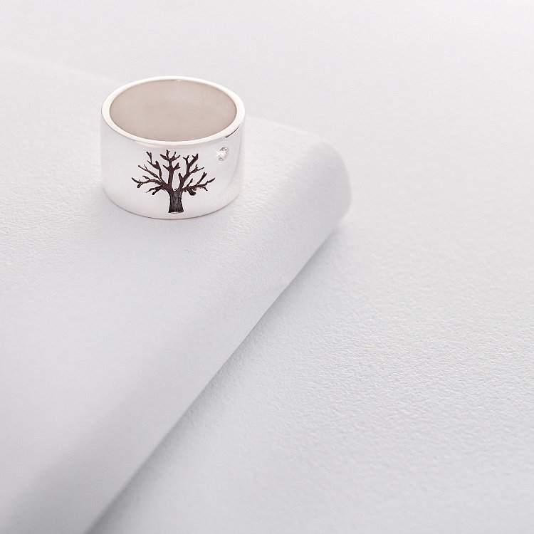 Срібний перстень "Дерево життя" 111988 Срібний перстень "Дерево життя" 111988 від ювелірного магазину Онікс