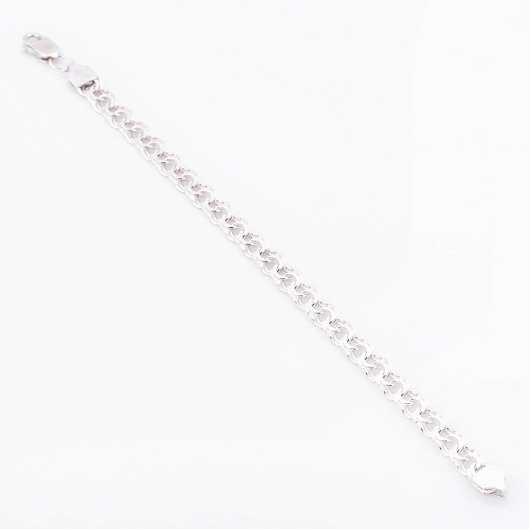 Чоловічий срібний браслет б021753 від ювелірного магазину Онікс - 1