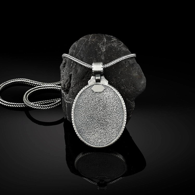 Серебряный кулон "Архангел Михаил" 133184 от ювелирного магазина Оникс - 1