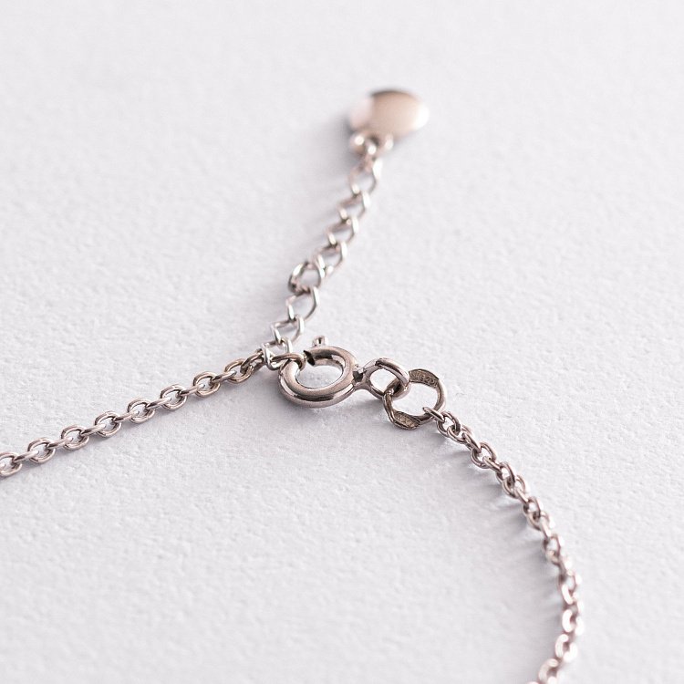 Серебряный браслет "Мальчик" (возможна гравировка) 2078 от ювелирного магазина Оникс - 6