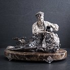 Срібна фігура-фонтан ручної роботи "Дівчина з глечиком" сер00100 от ювелирного магазина Оникс