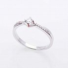 Помолвочное кольцо с бриллиантом R001131 от ювелирного магазина Оникс