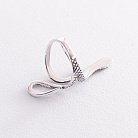 Серебряное кольцо "Змея" 112645 от ювелирного магазина Оникс - 4
