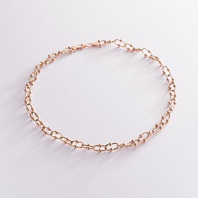 Кольє "Фантазія" в червоному золоті кол01913