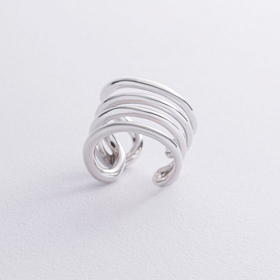 Серебряное кольцо "Silvia" 112798