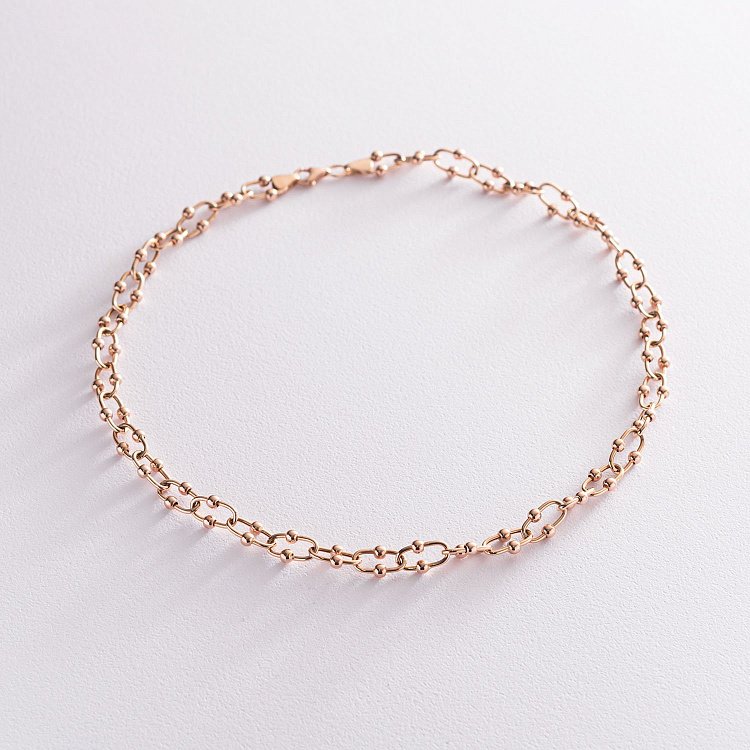 Кольє "Фантазія" в червоному золоті кол01913 від ювелірного магазину Онікс