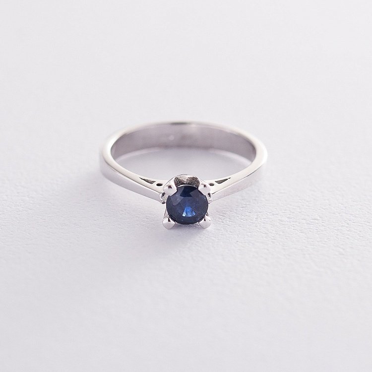 Золотое кольцо (сапфир) кс1-4247 от ювелирного магазина Оникс - 1