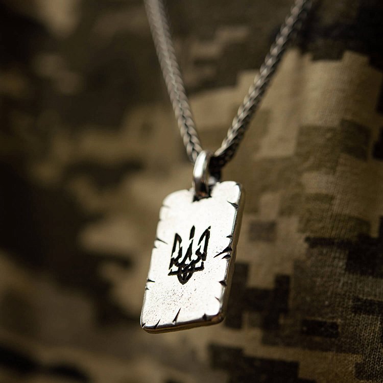 Срібний кулон "Герб України - Тризуб" 133213g від ювелірного магазину Онікс - 15