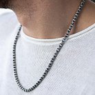 Чоловічий срібний ланцюжок 181184 от ювелирного магазина Оникс - 1