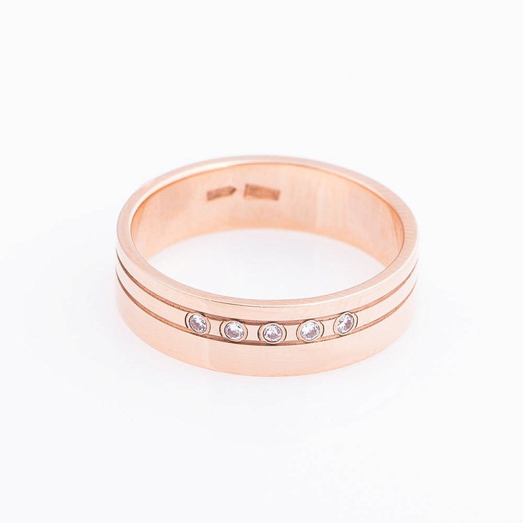 Обручка обр000261 від ювелірного магазину Онікс - 1