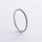 Шариковое кольцо "Одри" в серебре 7088 от ювелирного магазина Оникс - 3