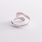 Серебряное кольцо "Обьятия" 112677 от ювелирного магазина Оникс - 3