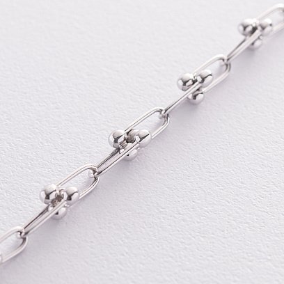 Браслет "Фантазия" в белом золоте б04677 №5