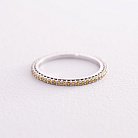 Золотое кольцо с желтыми бриллиантами 226821121 от ювелирного магазина Оникс