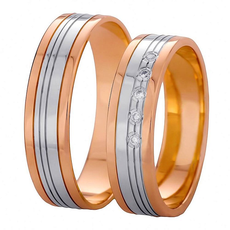 Обручальное кольцо обр000380 от ювелирного магазина Оникс - 3