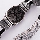Серебряный браслет "Армянская Звезда" (эбеновое дерево) 817 от ювелирного магазина Оникс - 8