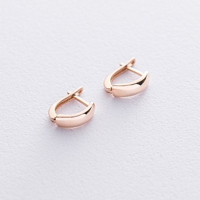 Детские золотые серьги с06489