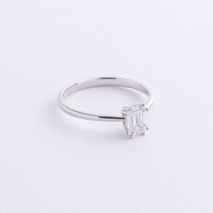 Помолвочное золотое кольцо с бриллиантом 241931121 от ювелирного магазина Оникс - 2