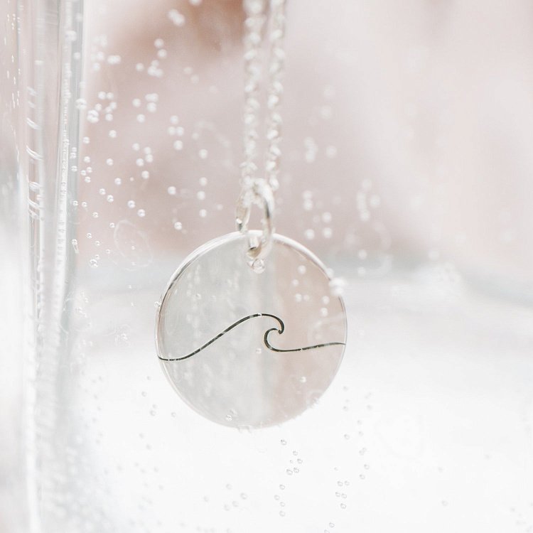 Срібний кулон "Морська хвиля" 132724вол від ювелірного магазину Онікс