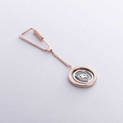 Золотой брелок "Porsche - Порше" бр00063