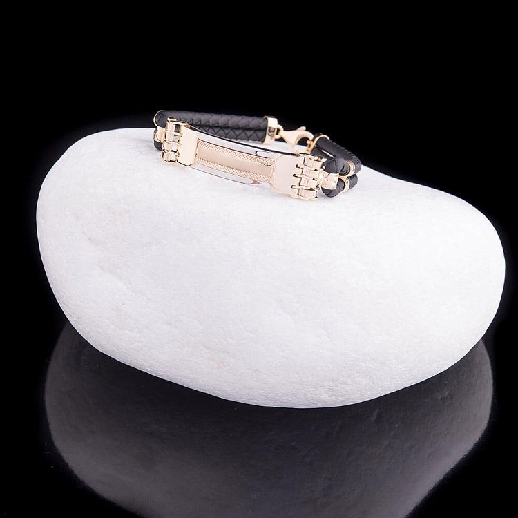 Ексклюзивний золотий браслет б02089 від ювелірного магазину Онікс - 1