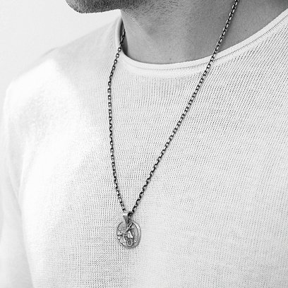 Срібний кулон "Знак зодіаку Козеріг" 133221козеріг №2