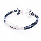 Чоловічий браслет з кевлара "Якір" Zancan EXB918-08 от ювелирного магазина Оникс - 1