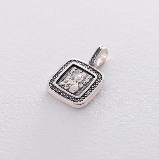 Серебряная ладанка "Ангел Хранитель - Архангел Михаил" 132890 №3