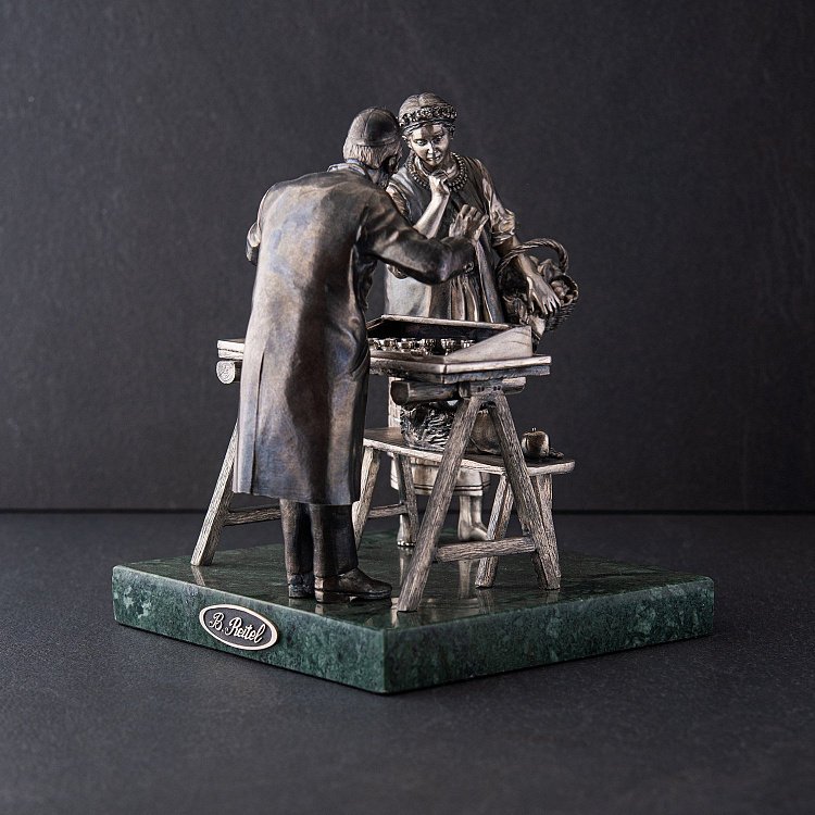 Срібна фігура ручної роботи 23158 від ювелірного магазину Онікс - 4