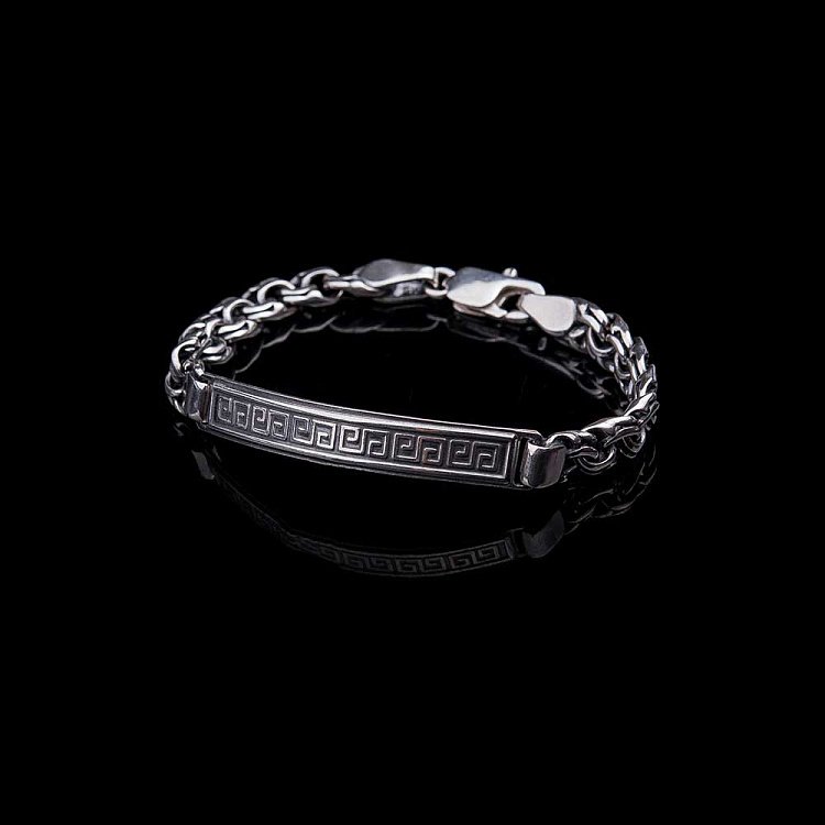 Срібний браслет 14097а від ювелірного магазину Онікс