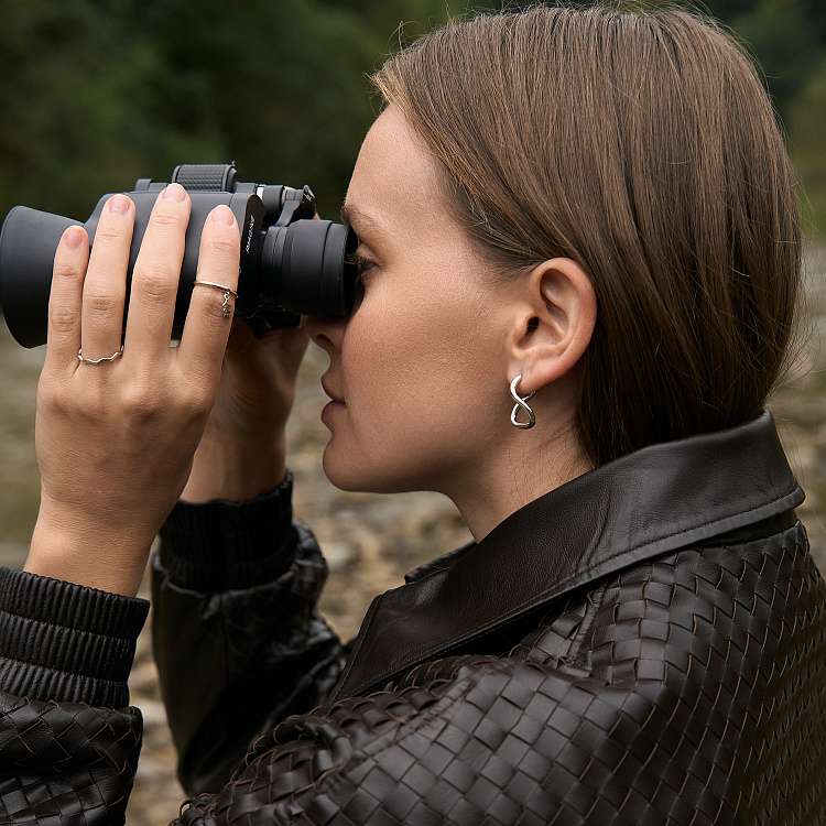 Срібні сережки "Lia" 7259 від ювелірного магазину Онікс - 10