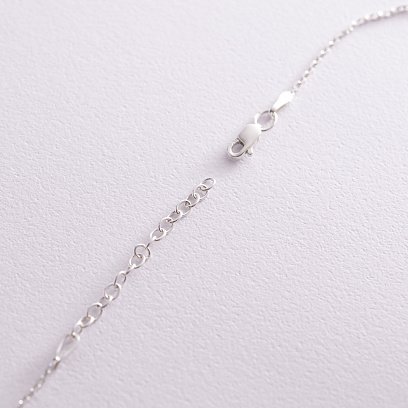 Серебряное колье "Мгновение" 181050 №4