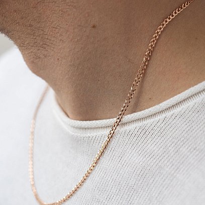 Золотий ланцюжок плетіння панцирне (3.5 мм) ц00191-3,5 №5