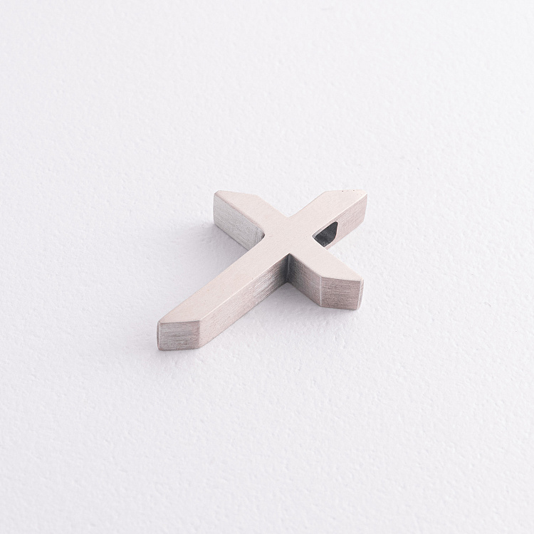 Срібний хрестик 133339 від ювелірного магазину Онікс - 1